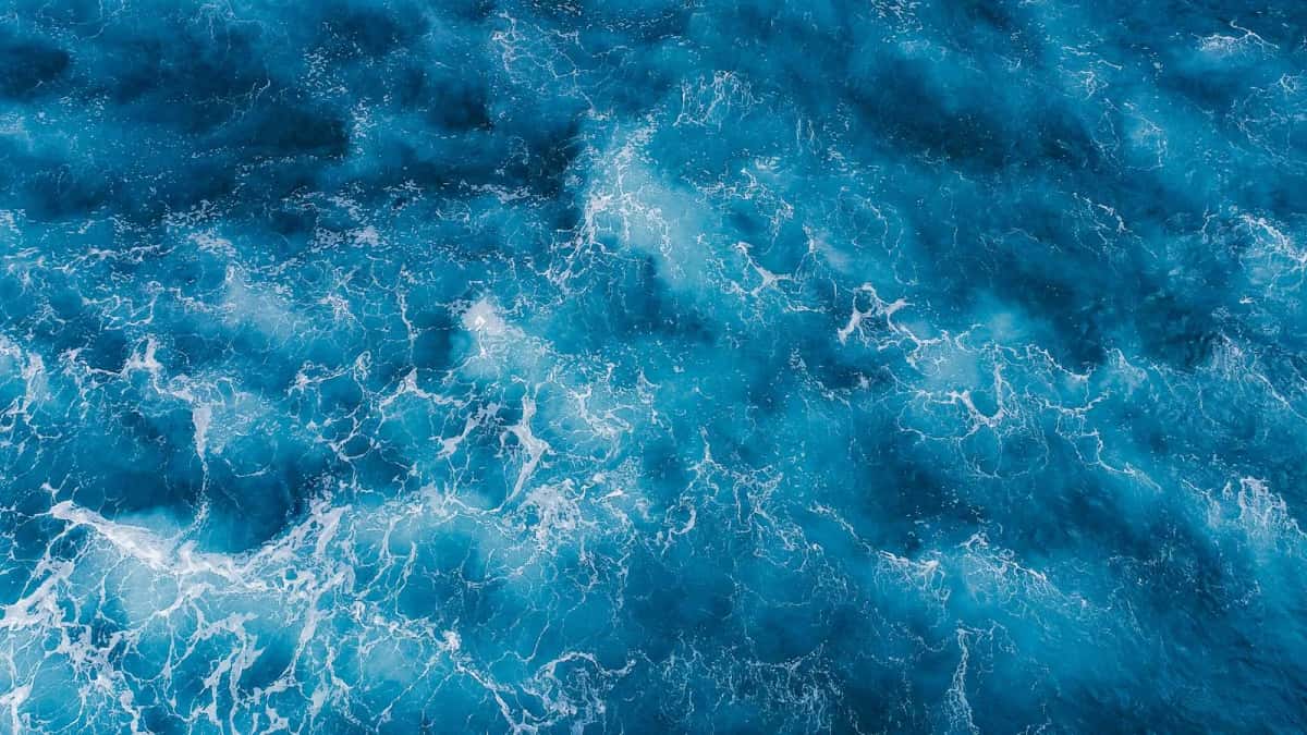 Gros plan sur les bassins de travertin blanc de Pamukkale remplis d'eau bleue