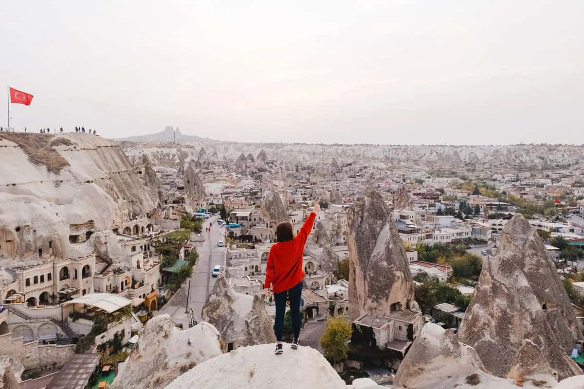 Village de Göreme et cheminées de fées de Cappadoce